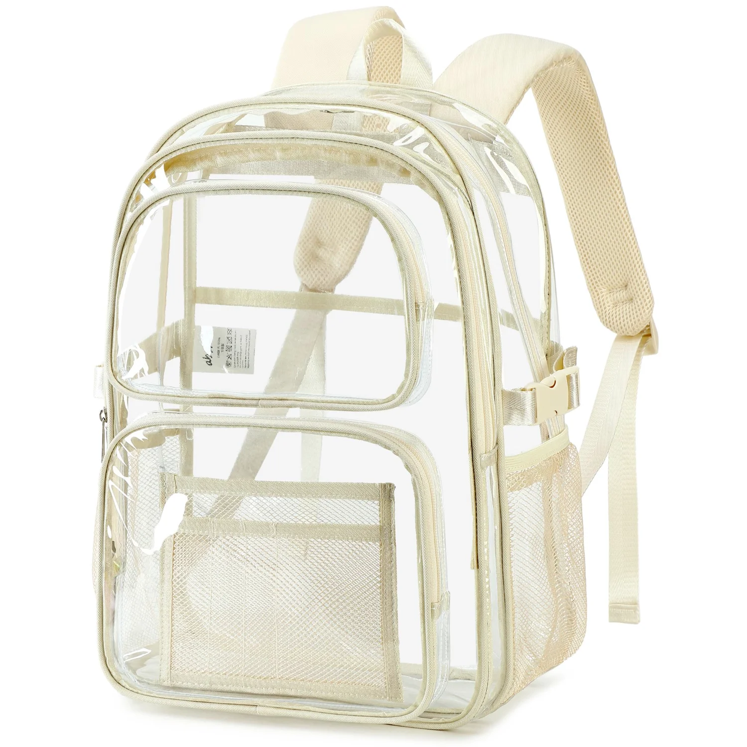 abshoo Heavy-Duty Clear Backpack