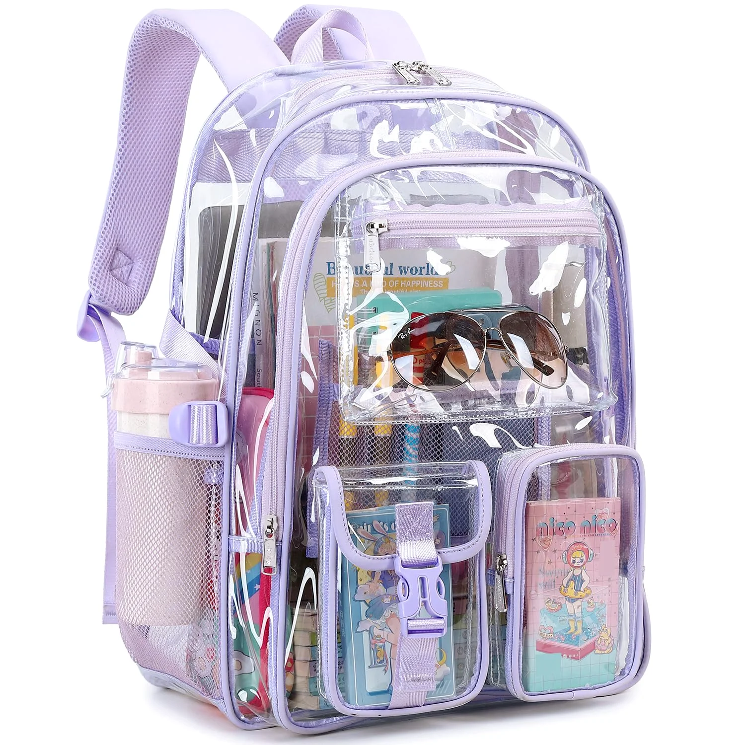 abshoo Large Clear Bookbag