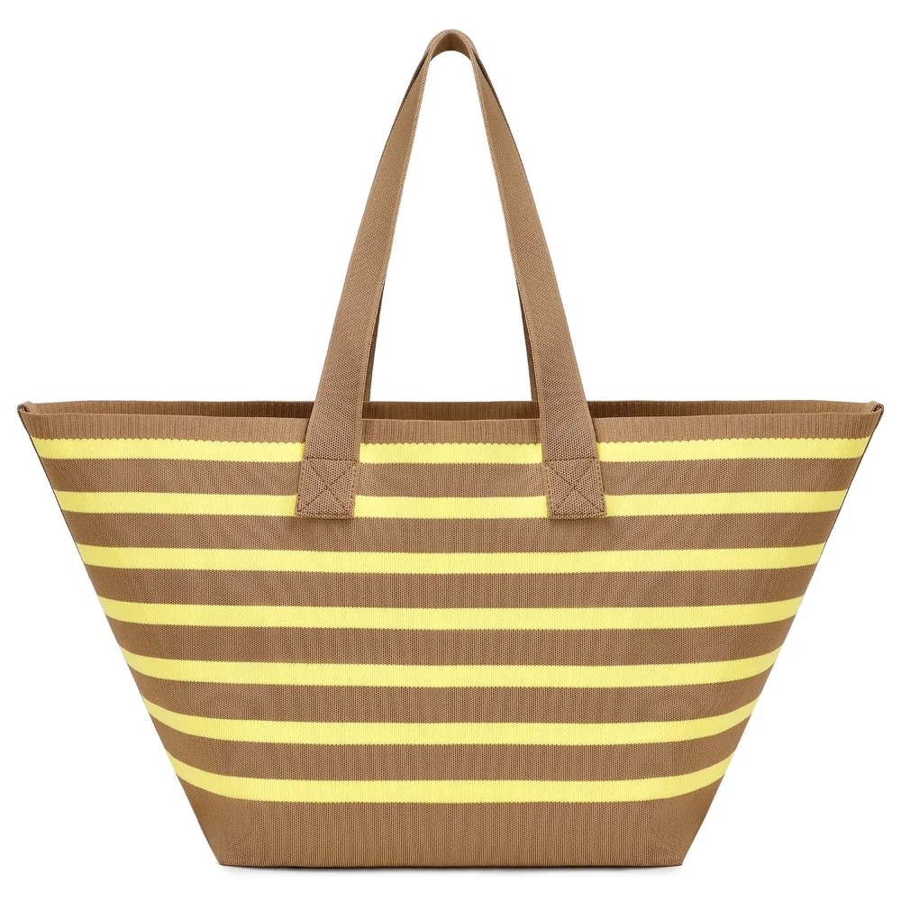 abshoo Striped Beach Tote